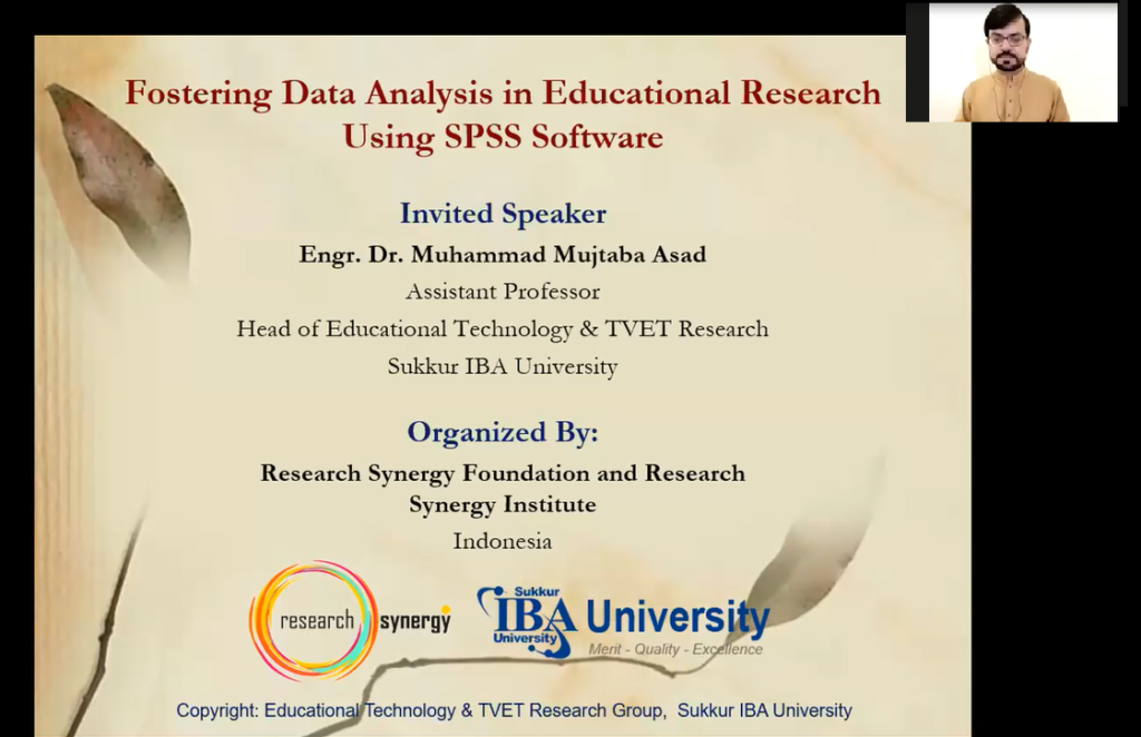 Fostering Data Analysis in Educational Research Using SPSS Software